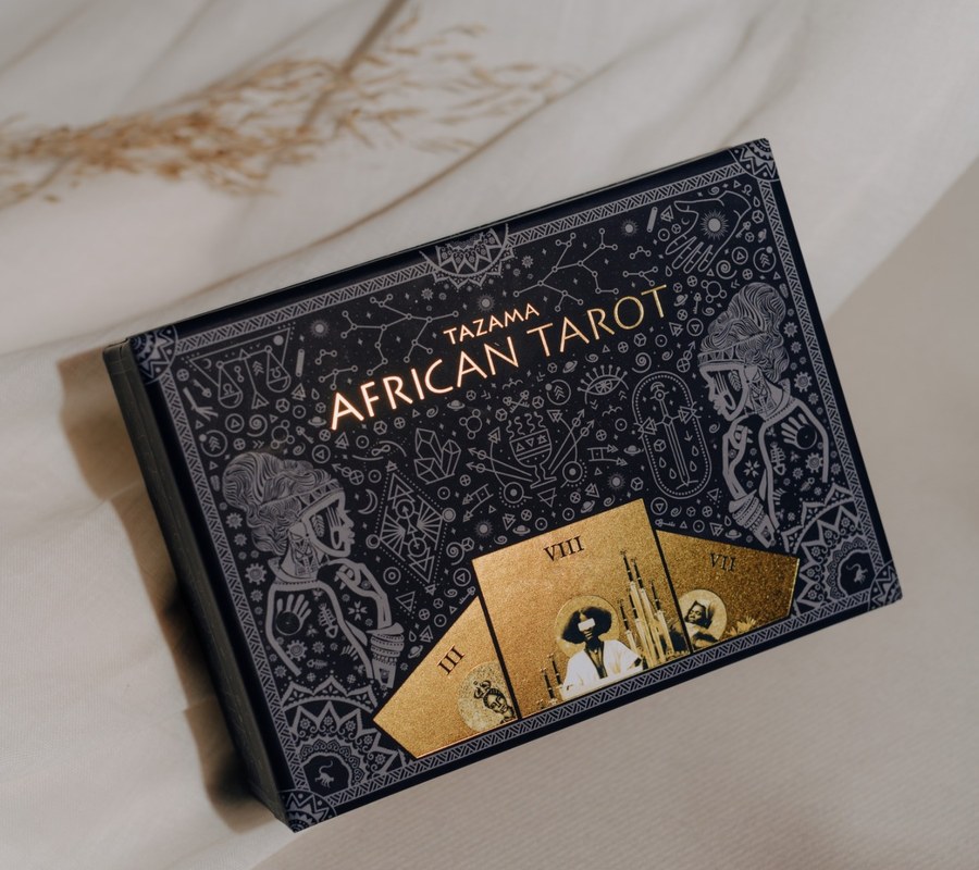 Tazama African Tarot box